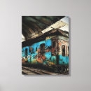 Search for urban graffiti canvas prints City