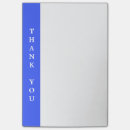 Search for thank you post it notes White