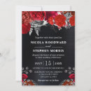Search for red and silver wedding invitations Summer