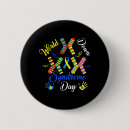 Search for down syndrome awareness buttons World