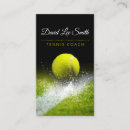 Search for tennis coach business cards Trainer