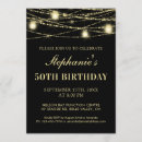 Recherche de black light anniversaire invitations Noir