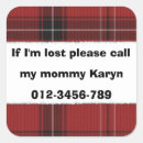 Search for lost child stickers Kids