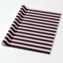 Recherche de rayures noires papier cadeau Rectangulaire
