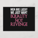 Recherche de le féminisme cartes postales Égalité