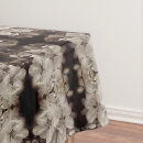 Search for black and white abstract tablecloths Floral