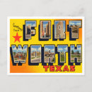 Search for fort worth texas postcards Large letter