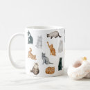 Search for playful cats mugs Cat pattern