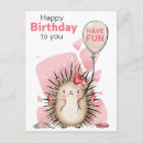 Search for kawaii birthday postcards Rainbow