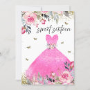 Search for pink sweet 16 postcards Dress