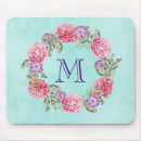 Recherche de couronne rose tapis souris Monogramme
