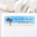 Recherche de beach wedding return address labels Pour tous