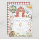 Recherche de barn baby shower invitations Aquarelle