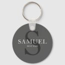 Search for wedding monograms keychains Grey