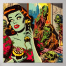 Search for vintage horror comics posters Zombie