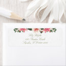 Search for pink lilies return address labels Floral