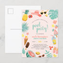 Search for pink pineapple invitations Tropical