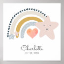 Search for rainbow nursery posters Pink