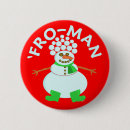 Recherche de bonhomme neige drôle badges Humour