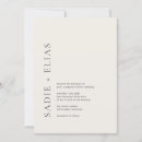Search for beige wedding invitations Minimal
