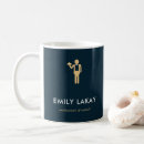 Search for white and brown mugs Silhouette