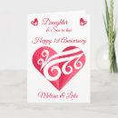 Search for daughter daughter in law anniversary cards For her