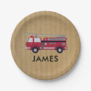 Recherche de truck paper assiettes Rouge