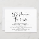 Search for lets shower the bride invitations Bride to be