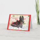 Recherche de scottish christmas vœux cartes Scottie dog