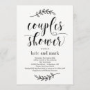 Search for rustic couples shower invitations Calligraphy