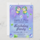 Search for twin mermaids invitations Girl