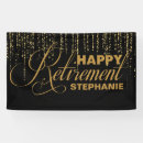 Search for retirement banners Gold