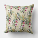 Search for tropical flower pillows White