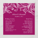 Recherche de vintage mariage programmes Blanc