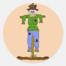 Recherche de épouvantail autocollants Halloween