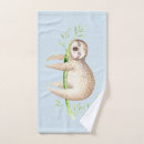 Search for sloth towels Watercolor