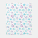 Search for elegant purple christmas blankets Snowflakes