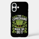 Search for leprechaun iphone cases Patricks