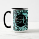 Search for black and turquoise mugs Chic