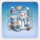 Search for snowman family stickers Blue
