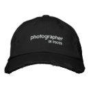 Search for photographer hats Embroidered