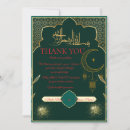 Search for islamic wedding thank you cards Gold
