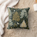 Search for unique christmas pillows Botanical
