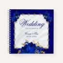 Search for royal blue wedding guest books Elegant