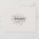 Search for thoughts postcards Cute