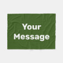 Search for message blankets Create your own