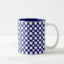 Search for blue polka dots mugs White