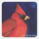 Recherche de cardinal autocollants Rouge