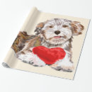 Recherche de petit chien papier cadeau Dog