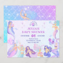 Search for pink mermaid baby shower invitations Sea